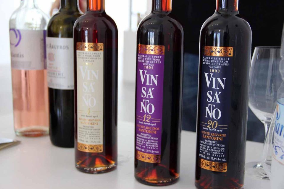 Santorini: 5-Hour Private Wine Tour - ANHYDROUS Cellar Door: finishing with a volcanic twist