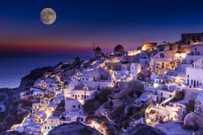 Santorini 5hour Semi-Private SECRET SUNSET Tour - Oia cliffside time and the Blue Dome views