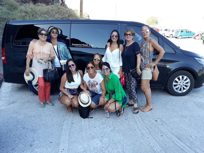 Santorini: 6-Hour Classic Panorama Private Tour - Perivolos Black Beach: swim time and an easy break from sightseeing