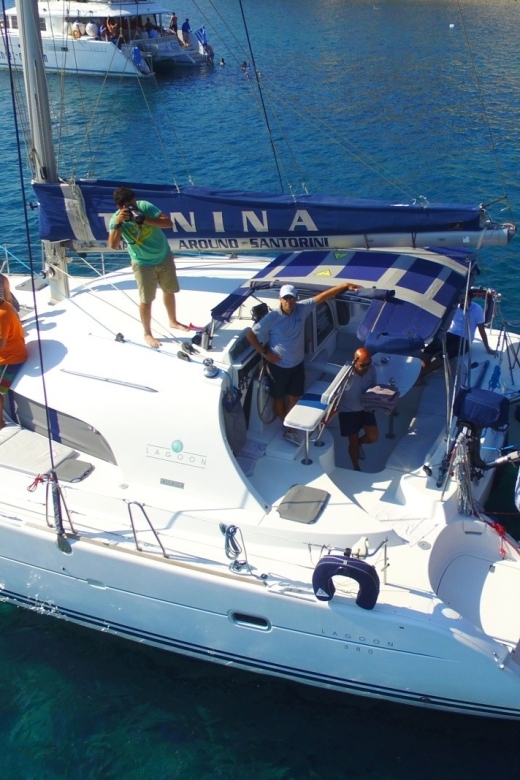 Santorini: 7-Hour Private Catamaran Cruise with Food & Drink - Afternoon boarding: why starting in the afternoon is the secret