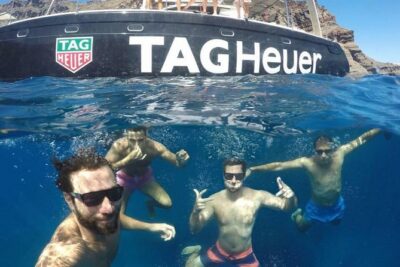 Santorini: Adventurous Catamaran Experience with Snorkeling - Starting in Thera and Riding the Minibus Like a Local