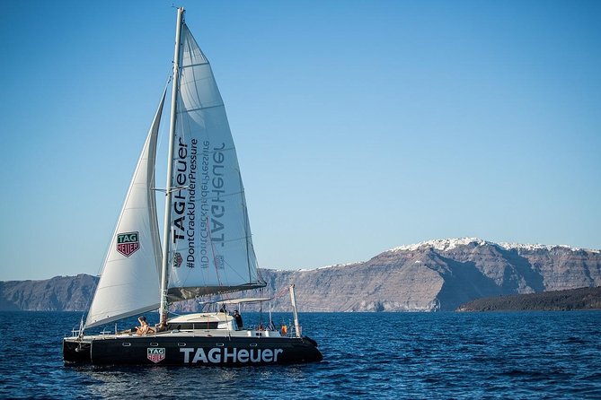 Santorini: Adventurous Catamaran Experience with Snorkeling - Hot Springs Swim Near the Volcano: Geothermal Water, Sulphur Coves