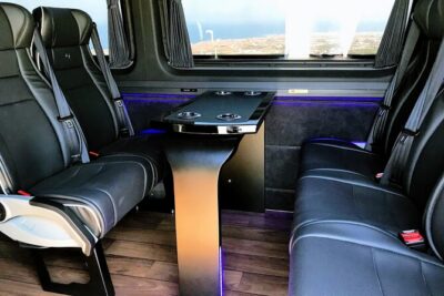 Santorini Airport-Port Private and Shared Rides - What the Ride Feels Like On Board (A/C, Wi‑Fi, Water)