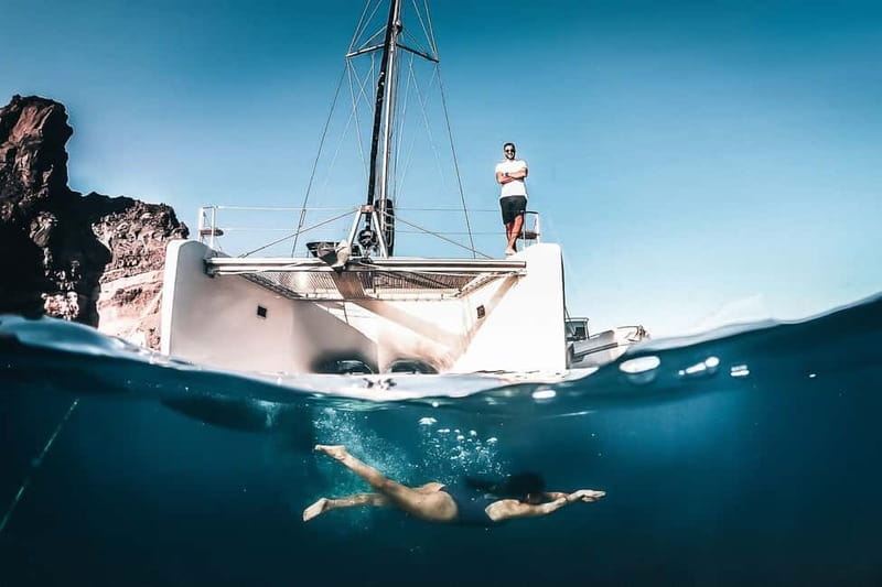 Santorini: All-Inclusive Private Catamaran Experience - Why a private Santorini catamaran feels different