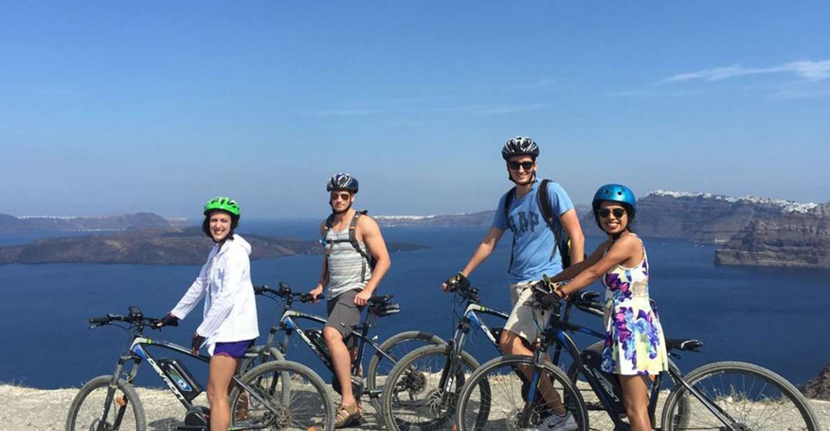 Santorini: Around the Island by Electric Bike - The Megalochori stretch: wine, coffee, and the caldera view that grabs you