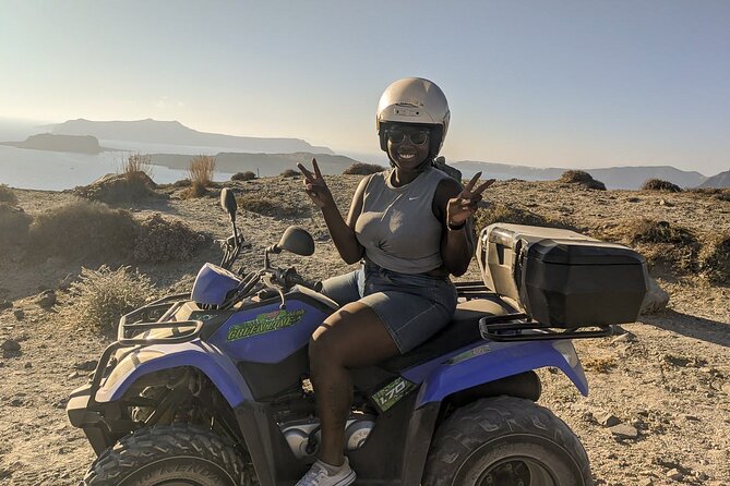 Santorini ATV Quad off-road Tour: Perfect for Cruise Passengers - Stop 1: Perissa Black Sand Beach for volcanic photos