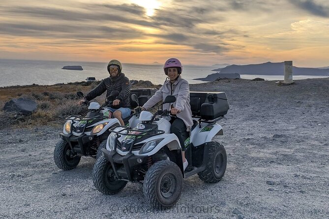 Santorini ATV Quad off-road Tour: Perfect for Cruise Passengers - Stop 2: The Heart of Santorini trail viewpoint
