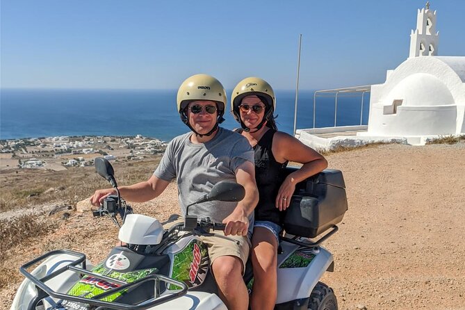 Santorini ATV Quad off-road Tour: Perfect for Cruise Passengers - Safety and training: helmets on, wind in, stress down
