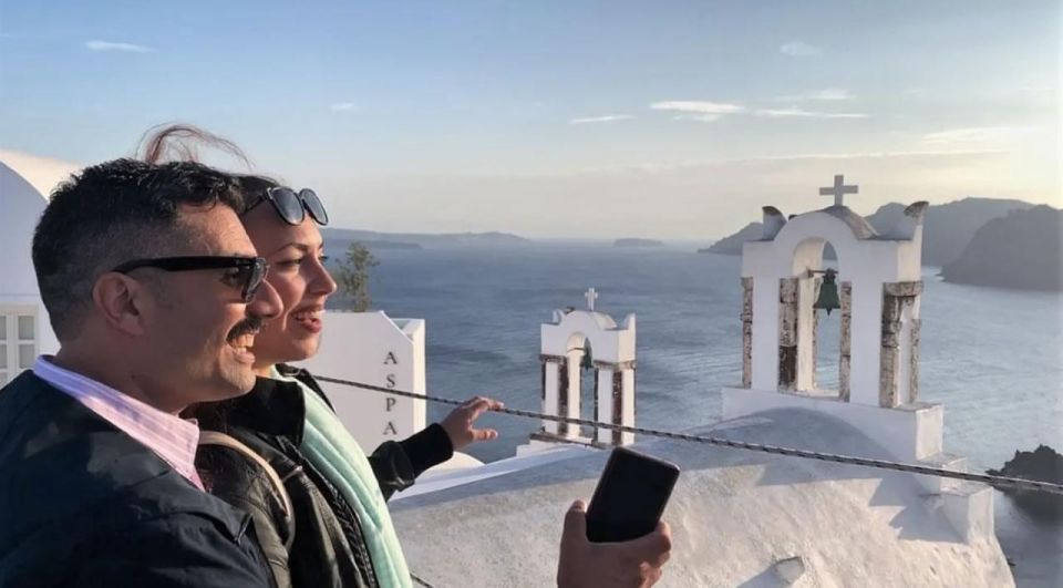 Santorini: Cable Car-Free & Stress-Free Private Island Tour - What to watch for: walking, timing, and the bottled-water reality check