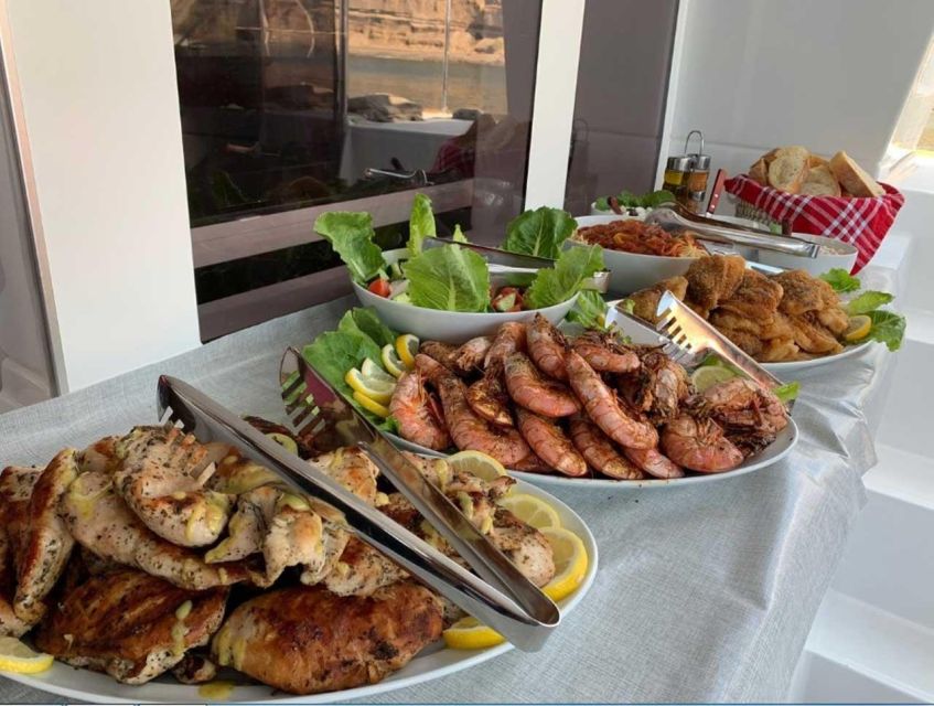 Santorini: Caldera Cruise with Greek Meal and Transfer - A Catamaran Day on Santorini’s Caldera: What You’re Really Buying