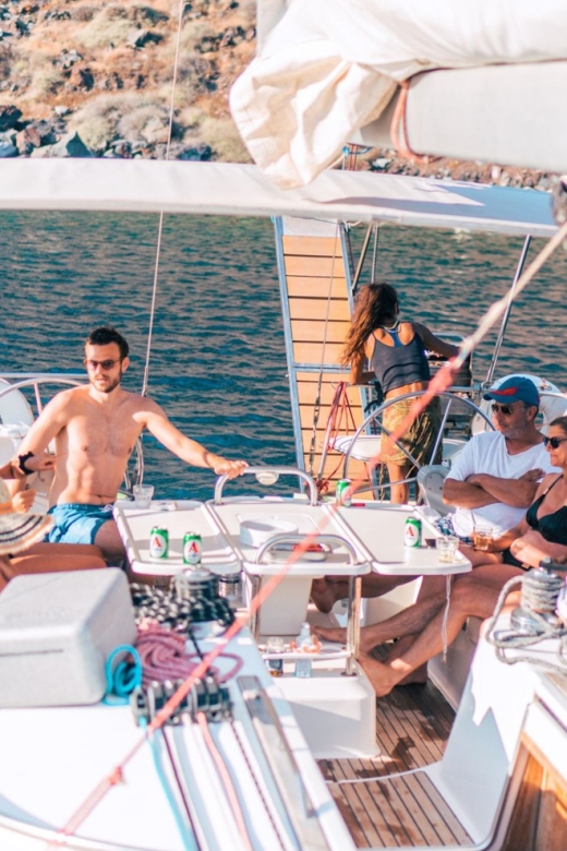 Santorini Caldera: Morning Sailing Cruise with Meal - A 5-hour morning route that trades crowds for caldera time