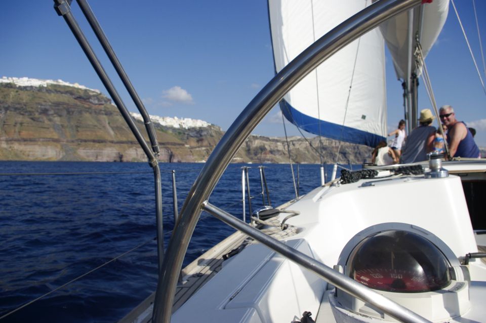 Santorini Caldera: Sunset Sailing Cruise with Meal - Cost and value: what $131 actually covers