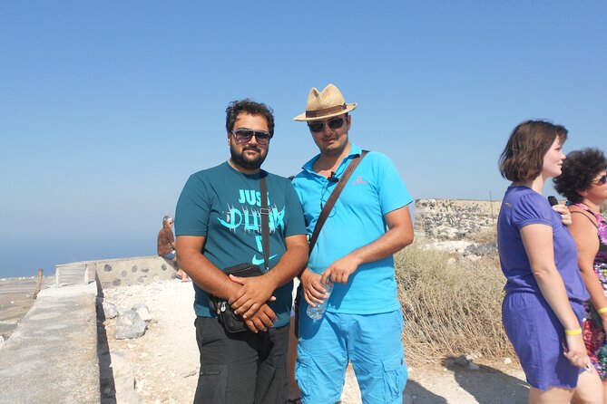 Santorini car tour with a local - Art Space winery caves: wine, art, and a break from pure sightseeing