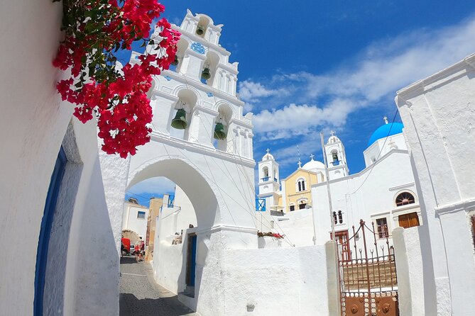 Santorini Chauffeur - Oia at Sunset, Imerovigli Stops, and SantoWine Wine Tasting