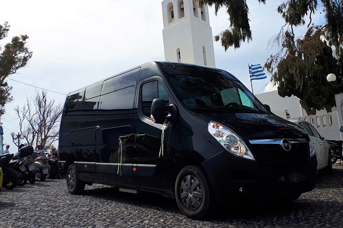 Santorini Chauffeur Services per Hour - Licensed drivers who tailor the day (and don’t rush you)