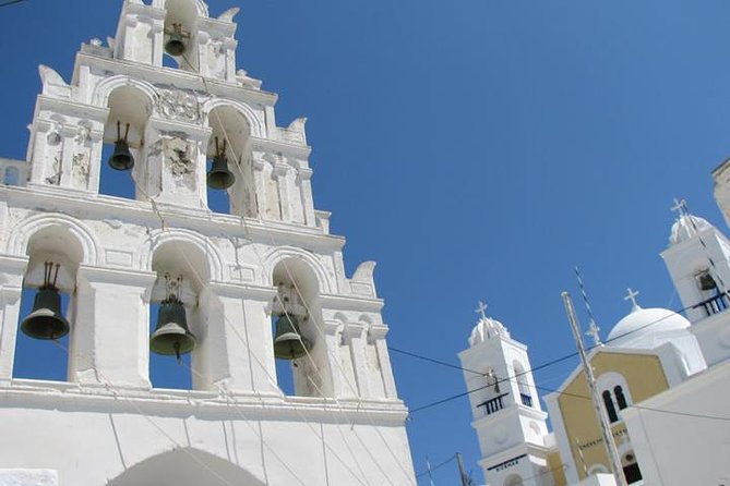 Santorini Classic Private Tour - Getting around in an air-conditioned vehicle