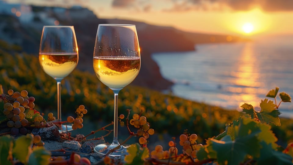 Santorini: Culture & Highlight Tour with Wine Tasting - Megalochori’s quiet alleys: a traditional village break from the cruise crowds