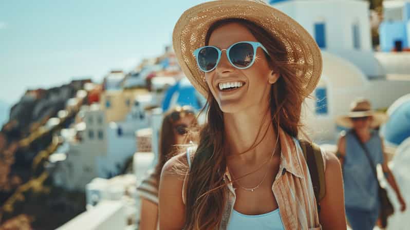 Santorini: Culture & Highlight Tour with Wine Tasting - Three Bells of Firostefani: the caldera photo stop that doesn’t steal your whole day