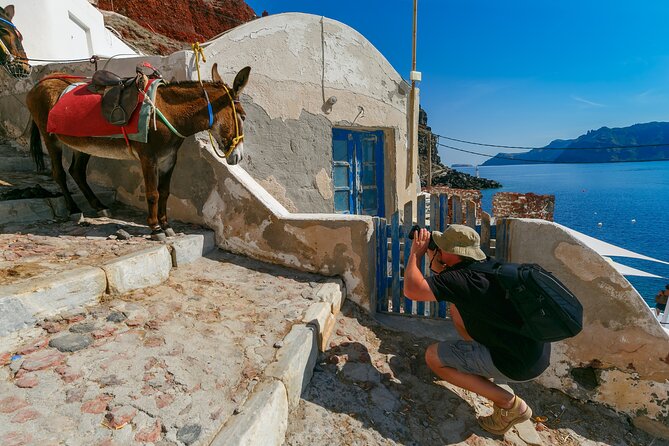 Santorini Delight: Mini-Group Tour for Cruise Passengers - Stop 5: Perivolos Black Beach and the Optional Wine Tasting