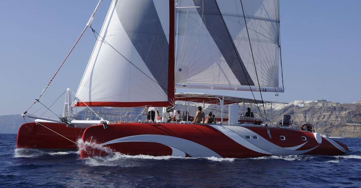 Santorini: Dream Catcher 5-hour Sailing Trip in the Caldera - Getting to Vlihada Marina: Pickup and the Akrotiri-to-Caldera Route