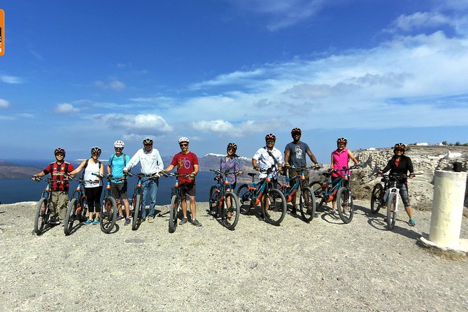 Santorini E-bike Adventures - The Original Bike Tours - The bikes: Haibike full suspension + Bosch power, in human terms