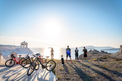 Santorini e-bike guided tours - Getting Started: E-Bike Lessons, Helmet Use, and Safety-First Guides