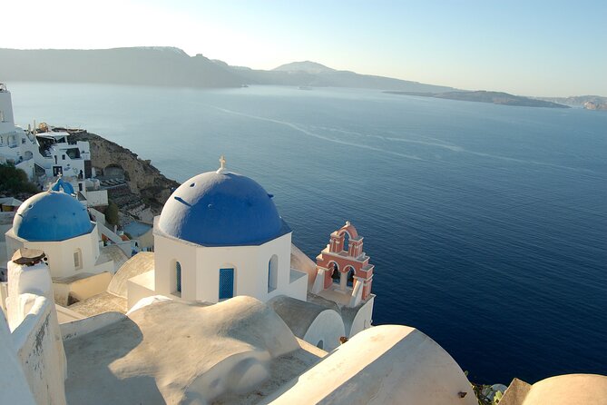 Santorini First-time Visitors Private Tour with Wine Tasting - Oia Main Street: the famous village, explained and timed