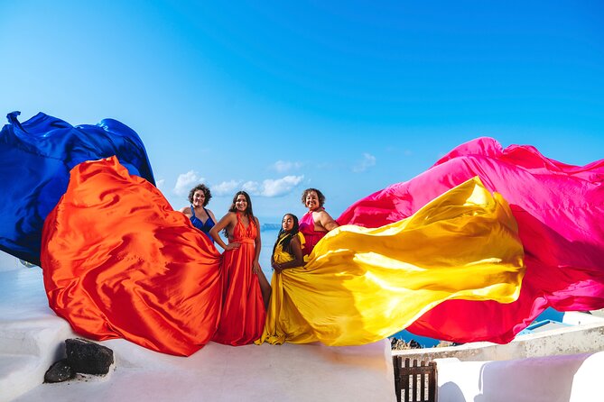 Santorini flying dress photo - Key Things to Know Before You Go