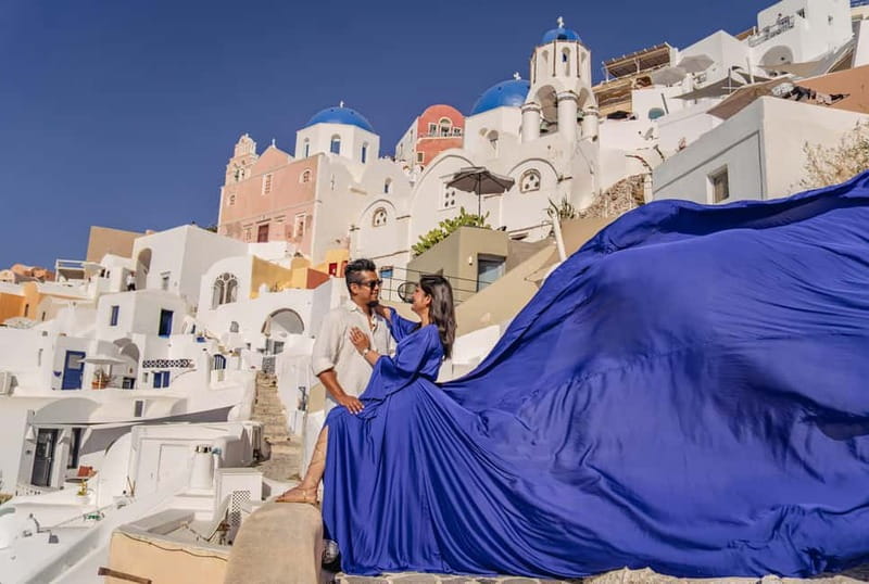 Santorini: Flying Dress Photoshoot Private Entry to Blue Dom - Who This Photoshoot Suits Best