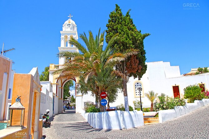 Santorini Full-Day Private Experience Wine Tasting Included - Perissa Black Sand Beach: where the shore is built for hanging out