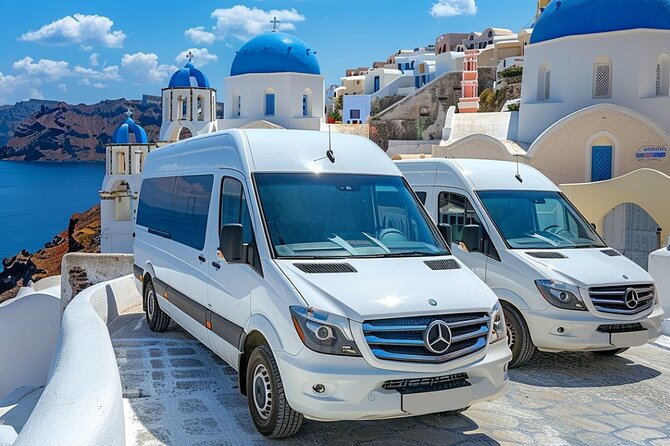 Santorini: Full Island Tour & Sunset with Local Guide & Pick-up - Profitis Ilias Monastery: 700 Meters Up and Why It Matters