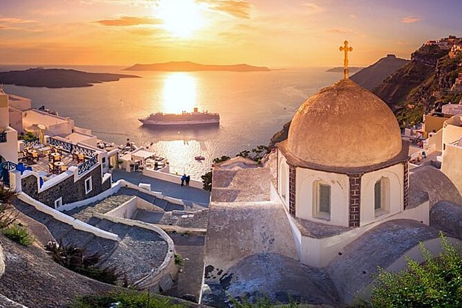 Santorini Gems - Small Group Tour for First-Time Cruise Visitors - Profitis Ilias summit: the big panorama in 30 minutes