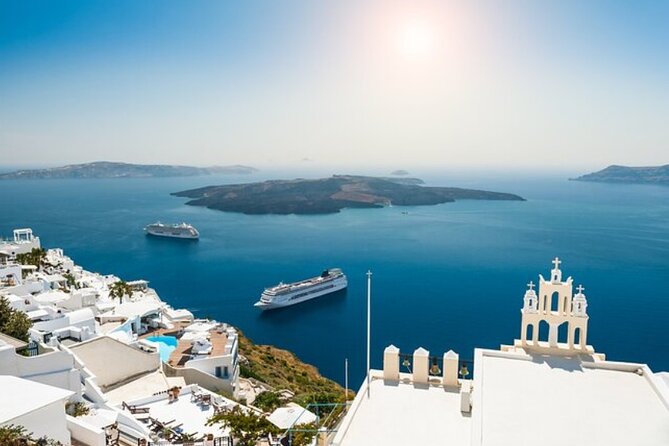 Santorini Gems - Small Group Tour for First-Time Cruise Visitors - Perivolos Beach at the end: cool down on black sand