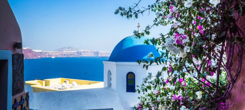 Santorini: Guided Highlights Tour with Private Wine Tasting - Megalochori: The Middle of the Island Feels More Human
