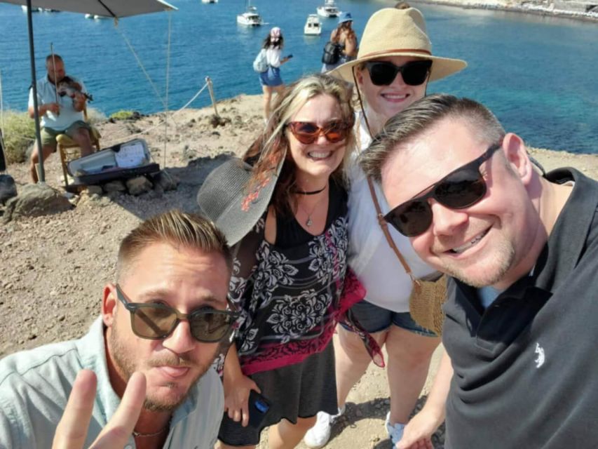 Santorini: Guided Highlights Tour with Private Wine Tasting - Red Beach: A Rare Natural Color Show