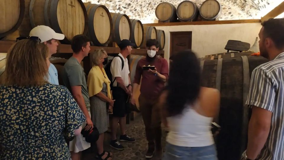 Santorini: Guided Highlights Tour with Private Wine Tasting - Prophet Elias Monastery: 565 Meters of Island-Wide Views