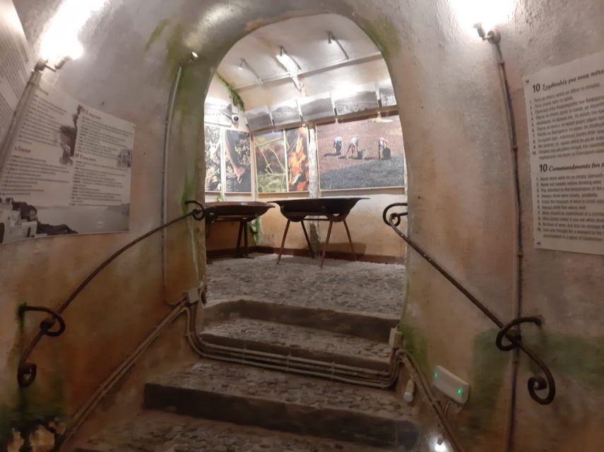 Santorini: Guided Wineries Private Tour with Wine Tastings - Koutsoyannopoulos Wine Museum: The Cave That Turns Time into a Tasting