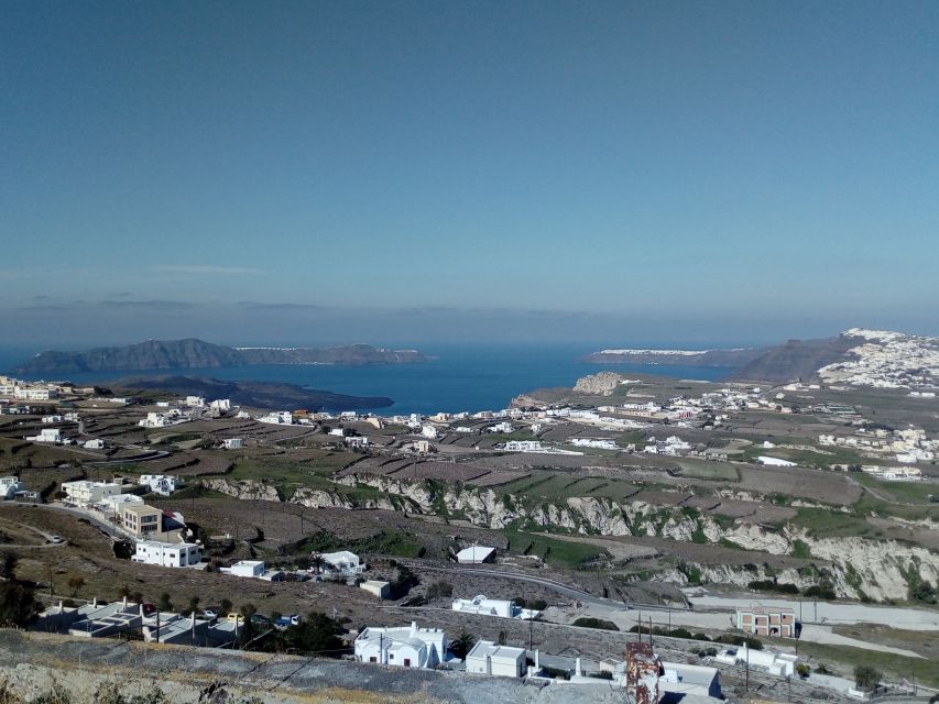 Santorini: Half-Day Sightseeing Tour with Hotel Pickup - Prophet Elias summit: Santorini’s highest viewpoint for photos and perspective