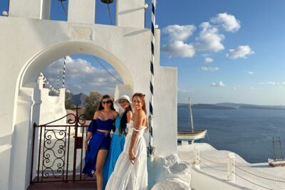 Santorini Highlights Small-Group Tour with Authentic Greek Lunch - Firostefani’s Blue-Domed Viewpoint (First, Before the Crowds)
