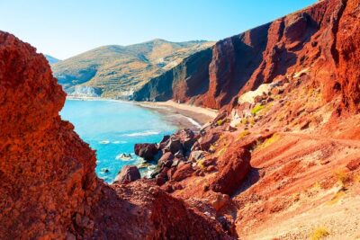 Santorini In One Day Bus Tour with Oia Sunset & optional Sailing - Stop 1: Pyrgos and the Prophet Elias view