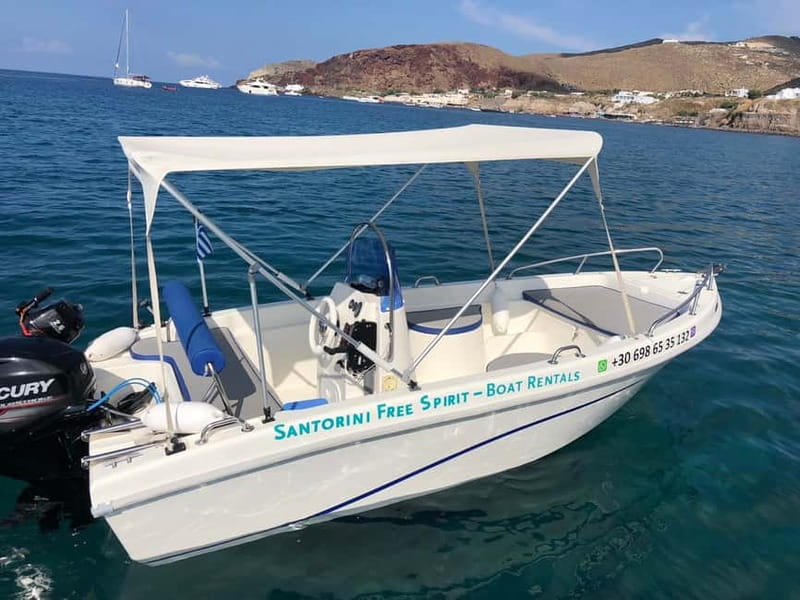 Santorini: License-Free Boat Rental with Ice, Water, & Fruit - Key Highlights You’ll Actually Feel
