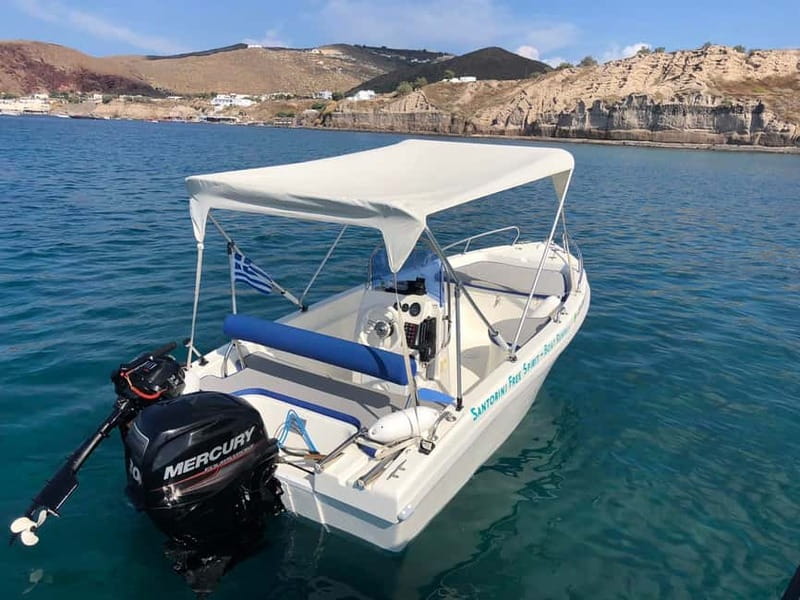 Santorini: License-Free Boat Rental with Ice, Water, & Fruit - Why Santorini by Boat Beats the Usual Caldera View