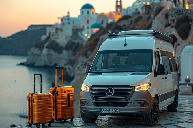 Santorini: Main Port Shared Shuttle - Bus to Hotels or Airport - Timing Reality: The 10–35 Minute Estimate vs. Shared-Route Life