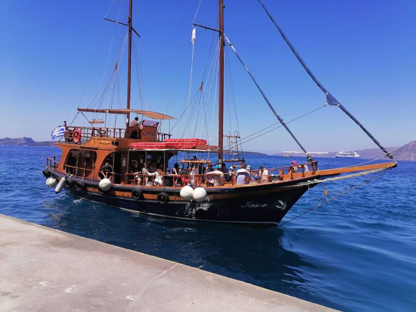 Santorini: Mythical Day Trip to Akrotiri with Volcano Cruise - Who should book this Santorini mythical day trip