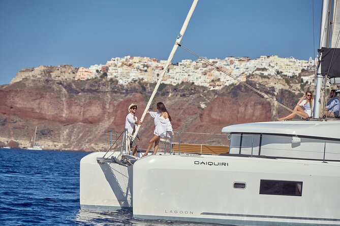 Santorini Oia: Caldera Luxury Day Cruise with BBQ & Drinks - The food-and-drink value that makes the price feel fair