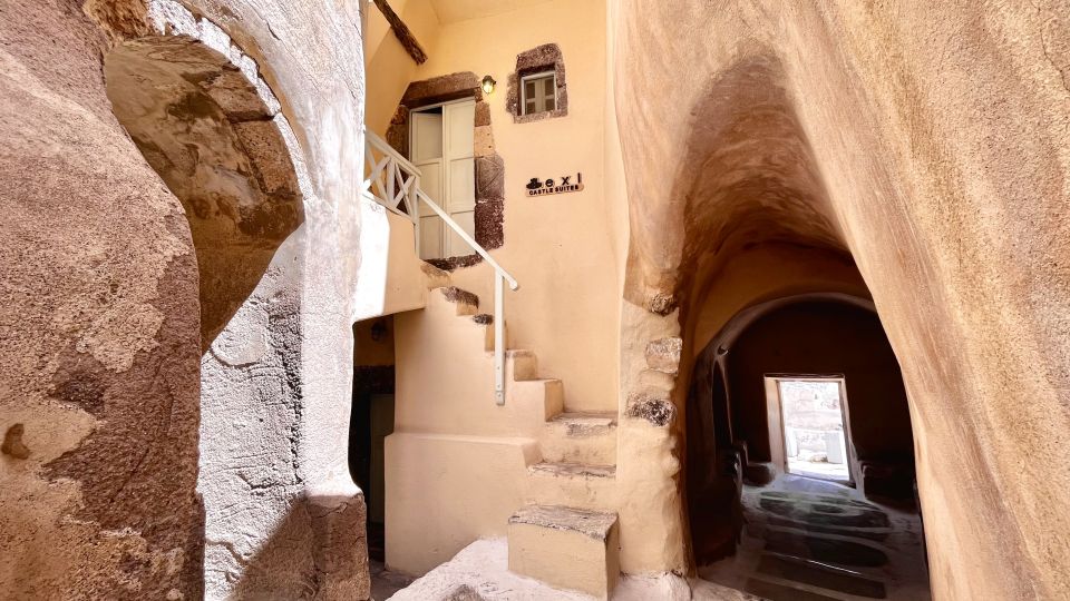 Santorini On a private tour with the experts - A Monastery Pause and a Traditional Restaurant Stop