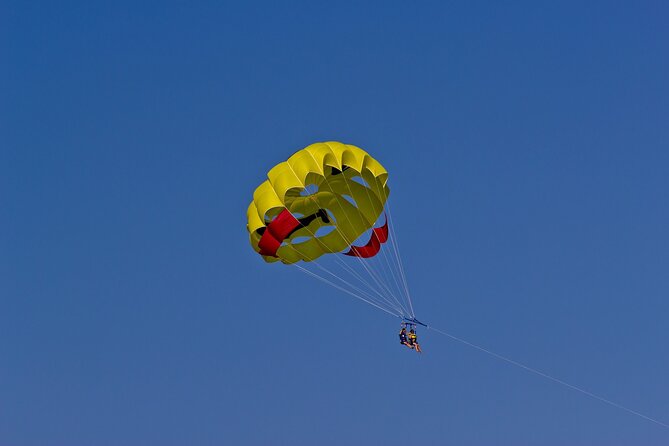 Santorini: Parasailing Flight Experience at Black Beach - Price and Value: What €127.76 Buys You (For Up to 2)
