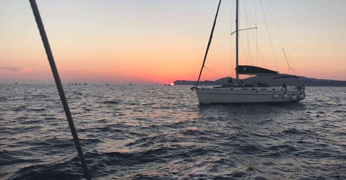 Santorini: Private 5-Hour Sunset Sailing Tour with Dinner - Vlychada departures and caldera sailing at golden hour