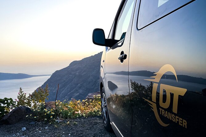 Santorini Private Airport/Port Transfers - The Minibus + WiFi Combo That Helps on Arrival Days
