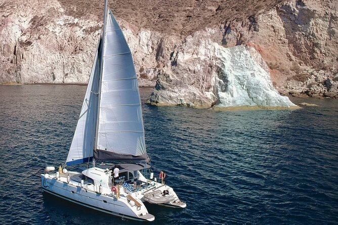 Santorini: Private All-In Catamaran Cruise (Food&Drinks) - Who this private catamaran fits best